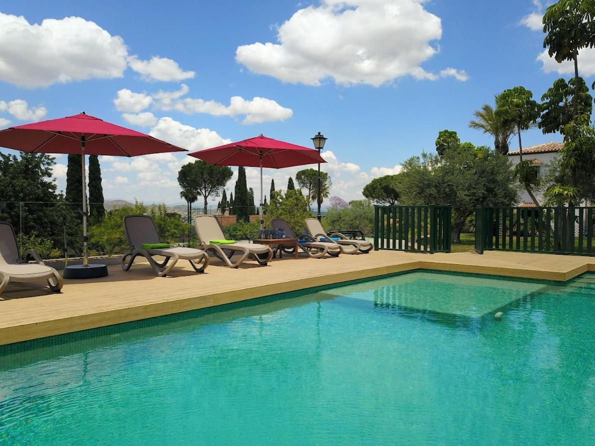 Luxe Hacienda La Campina Met Verwarmd Zwembad En Tennisbaan. Alhaurín el Grande Exterior foto